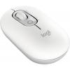 Logitech POP optická myš, přenos Bluetooth®, 4 tlačítko, 4000 dpi, bílá
