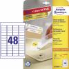 Avery-Zweckform L4736REV-25 45.7 x 21.2 mm papír bílá 1440 ks přemístitelné univerzální etikety inkoust, laser, kopie 30 listů A4