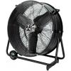 CasaFan DF800 Eco IP54 SL podlahový ventilátor 123 W (Ø x v) 88 cm x 92 cm černá (matná) natáčecí