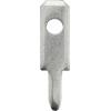 Vogt Verbindungstechnik 3780a05.68 faston zástrčka Šířka zástrčky: 2.8 mm Tloušťka konektoru: 0.5 mm 180 ° bez izolace kov 100 ks