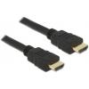Delock HDMI kabel Zástrčka HDMI-A 1 m černá 84752 pozlacené kontakty, 4K UHD, dvoužilový stíněný, kroucený HDMI kabel Delock HDMI kabel Zástrčka HDMI-A 1 m černá 84752 pozlacené kontakty, 4K UHD, dvoužilový stíněný, kroucený HDMI kabel