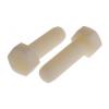 RS PRO Šroub s vnitřním šestihranem, Obyčejný, Nylon, M12, délka: 40 mm RS PRO Šroub s vnitřním šestihranem, Obyčejný, Nylon, M12, délka: 40 mm