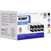 KMP Ink set náhradní Epson 79XL, T7901, T7902, T7903, T7904 kompatibilní černá, azurová, purppurová, žlutá E220VX 1628,4005