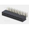 Dutinková lišta DS1024-2X13R2, 2×13 kontaktů, 90°, 2,54 mm