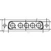 Molex Molex MOL Power & Signal Sol. 1727040033 D-SUB zástrčka Pólů: 5 1 ks Molex Molex MOL Power & Signal Sol. 1727040033 D-SUB zástrčka Pólů: 5 1 ks