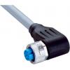 Kabel konektoru, A: Vnitřní, A: M12, Pravoúhlý 8, B: Bez koncovky, B: Vnější, 30 V ac, 30V dc 3, IP65, IP66K, IP67, Kabel konektoru, A: Vnitřní, A: M12, Pravoúhlý 8, B: Bez koncovky, B: Vnější, 30 V ac, 30V dc 3, IP65, IP66K, IP67,