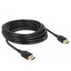 Delock DisplayPort kabel Konektor DisplayPort 1 m černá 85658 pozlacené kontakty, kroucený , třížilový stíněný, 4K UHD, 8K UHD Kabel DisplayPort Delock DisplayPort kabel Konektor DisplayPort 1 m černá 85658 pozlacené kontakty, kroucený , třížilový stíněný, 4K UHD, 8K UHD Kabel DisplayPort
