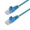 StarTech.com Kat6 Ethernetové kabely, Modrá, Polyvinylchlorid 2 m, typ pláště: Nestíněný