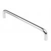 Držadlo barva Stříbrná, Nerezová ocel, Anodizace, délka: 159 mm x 30 mm x 9mm 150 mm RS PRO