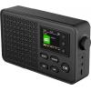 Denver DAB-57 111111000630 stolní rádio, DAB+, DAB, FM, USB, AUX, funkce alarmu, černá