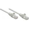 Intellinet 317092 RJ45 síťové kabely, propojovací kabely CAT 6A S/FTP 0.50 m šedá jednoduché stínění, kompletní stínění, bez halogenů 1 ks