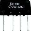 TRU COMPONENTS TC-B40C3700A můstkový usměrňovač SIL-4 80 V 3.7 A jednofázové TRU COMPONENTS TC-B40C3700A můstkový usměrňovač SIL-4 80 V 3.7 A jednofázové
