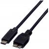 Value USB kabel USB 3.2 Gen1 USB-C ® zástrčka, USB-A zásuvka 0.15 m če... Value USB kabel USB 3.2 Gen1 USB-C ® zástrčka, USB-A zásuvka 0.15 m če...