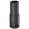 Nástrčkový klíč 12.7 mm pohon 21 mm 6 bodů Čtvercový, celková délka: 78mm Facom Nástrčkový klíč 12.7 mm pohon 21 mm 6 bodů Čtvercový, celková délka: 78mm Facom