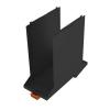 Electronics housings, OMNIMATE Housing - series CH20MBlack, Base element, Width: 45 mm Electronics housings, OMNIMATE Housing - series CH20MBlack, Base element, Width: 45 mm