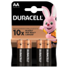 Alkalická baterie Duracell Basic AA (LR06) 1,5 V, balení 4 ks