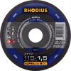 Rhodius XT70 207437 řezný kotouč rovný 125 mm 1 ks nerezová ocel, ocel