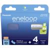 Panasonic Smart & Quick BQ-CC55 +4x eneloop Pro AA nabíječka akupacků ...