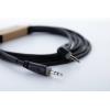 Cordial 14832 jack audio kabel [1x jack zástrčka 3,5 mm - 1x jack zástrčka 3,5 mm] 1.50 m černá PVC plášť, kroucený