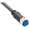 Kabel ovladače snímače, A: Vnitřní, A: M8 4, B: Bez koncovky, B: Neuzavřený, 60V, IP65, IP66K, IP67, řada: YF8U14 SICK 5
