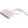 Deko Light MINI-AMP 6-fach VT (1x Stecker, 6x Buchse) 20cm, 12V/24V, max 3A, IP20 940065 6násobný rozbočovač 20 cm bílá Deko Light MINI-AMP 6-fach VT (1x Stecker, 6x Buchse) 20cm, 12V/24V, max 3A, IP20 940065 6násobný rozbočovač 20 cm bílá