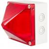 Moflash LED maják, řada: LED700 Stálé, Blikající barva Červená 230V LED Povrch 60mA CE Certified IP67, IP66 Moflash LED maják, řada: LED700 Stálé, Blikající barva Červená 230V LED Povrch 60mA CE Certified IP67, IP66