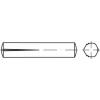 TOOLCRAFT TO-5438742 rýhovaný lícovaný kolík 5 mm ocel 100 ks