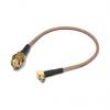 Koaxiální kabel, řada: MCX, SMA RG178/U, Černá Polytetrafluorethylén, vnější průměr: 1.8 mm OD 152.4 mm 50 Ω Wurth Koaxiální kabel, řada: MCX, SMA RG178/U, Černá Polytetrafluorethylén, vnější průměr: 1.8 mm OD 152.4 mm 50 Ω Wurth