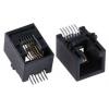 Molex Konektor RJ12, řada: 95501 Vnitřní Cat3, počet cest: 6, Pravý úhel, Povrch Nestíněný, počet portů: 1portový Molex Konektor RJ12, řada: 95501 Vnitřní Cat3, počet cest: 6, Pravý úhel, Povrch Nestíněný, počet portů: 1portový