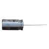 Kondenzátor, řada: PJ 22 μF ±20 % 100V dc Radiální vedení UPJ2A220MPD, Průchozí otvor Nichicon Kondenzátor, řada: PJ 22 μF ±20 % 100V dc Radiální vedení UPJ2A220MPD, Průchozí otvor Nichicon
