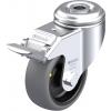 Blickle 613562 LKRA-TPA 80G-FI-ELS Otočné kolečko s brzdou Ø kola: 80 mm nosnost (max.): 65 kg 1 ks