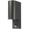 Sygonix SY-6028440 venkovní nástěnné LED osvětlení s PIR detektorem GU10 černá