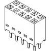 Molex vestavná zásuvková lišta (standardní) Počet pólů 20 Rastr (rozteč): 2.54 mm 901512120 22 ks Tube