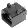BEL Stewart Connectors SS64100-018F Modulární vestavná zásuvka SS64100-018F zásuvka, vestavná horizontální počet pólů: 10P10C černá 1 ks