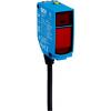 SICK Fotoelektrický snímač, řada: PowerProx Červené světlo Blok 5kolíkový konektor, výstup: NPN Potlačení pozadí IP67