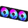 Gigabyte GP-ECFAN1203 PC větrák s krytem černá (š x v x h) 120 x 25 x 120 mm