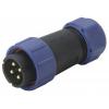 Weipu SP2110 / P 5B II kulatý faston, 1 ks Weipu SP2110 / P 5B II kulatý faston, 1 ks