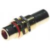 Lyndahl RCA audio adaptér [1x cinch zásuvka - 1x cinch zásuvka] zlatá, červená
