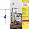 Avery-Zweckform 6124 univerzální etikety 105 x 148 mm papír bílá 40 ks...