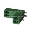 Vidlice 15EDGRT-3.81-04P-14, 250 V / 7 A, 90°, zelená Vidlice 15EDGRT-3.81-04P-14, 250 V / 7 A, 90°, zelená