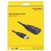 Delock USB kabel USB 3.0 USB-A zástrčka, USB-A zásuvka, DC zásuvka 3,5 mm 5.00 m vícebarevná 83089