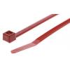 Stahovací páska Nerozpojitelné 111-03004 T30R-PA66-RD 150 mm 3.5mm Červená Nylon 66 HellermannTyton