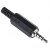 Lumberg Konektor jack, Kabel, Stereo, Pájecí Vnější, 3.5 mm 4 1A barva Černá, orientace těla: Rovný, materiál kontaktu: Lumberg Konektor jack, Kabel, Stereo, Pájecí Vnější, 3.5 mm 4 1A barva Černá, orientace těla: Rovný, materiál kontaktu: