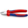 Boční řezačka, celková délka: 180mm, Vícesložková rukojeť S kuželkou kapacita řezání 4 mm, číslo modelu: Knipex Knipex