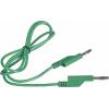 VOLTCRAFT měřicí kabel lamelová zástrčka 4 mm lamelová zástrčka 4 mm 1.00 m zelená 1 ks VOLTCRAFT měřicí kabel lamelová zástrčka 4 mm lamelová zástrčka 4 mm 1.00 m zelená 1 ks