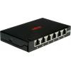 Roline patch panel CAT 6A 0.5 U černá Roline patch panel CAT 6A 0.5 U černá