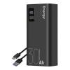 Externí baterie - powerbanka 30000mAh černá Externí baterie - powerbanka 30000mAh černá