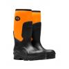 CI, FO, řada: V2110 Bezpečnostní systém Wellington obuv Unisex, Ocel 10, Černá, Oranžová Ano V12 Footwear 44