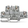 WAGO Svorkovnice s dvojitou úrovní 2202-2703, řada: TOPJOB S, 600V Šedá 2.5mm² 2 Zásuvný IECEx/ATEX/CSA