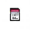 Karta SD 64 Gb SDXC Průmyslová třída 3D NAND Transcend, řada: SDXC 340S UHS I U3 85 °C -25 °C